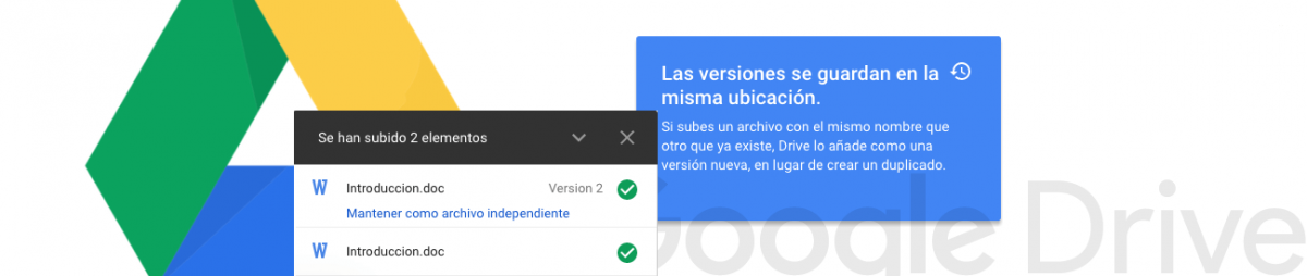 Drive mejora la gestión de archivos duplicados